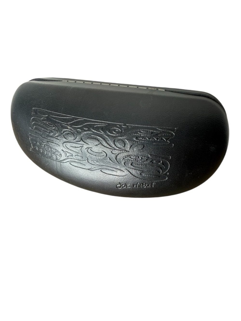 JOE WILSON Black Indigenous Art Hard Clamshell Eyewear Case Sunglasses